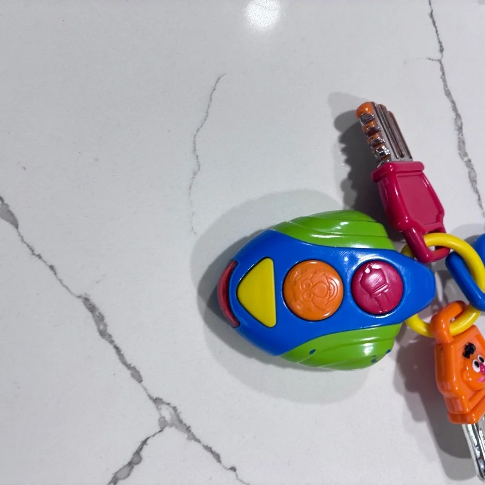 Vintage Mattel Sesame Street Multi Electronic Keychain Elmo Ernie Lights Sounds